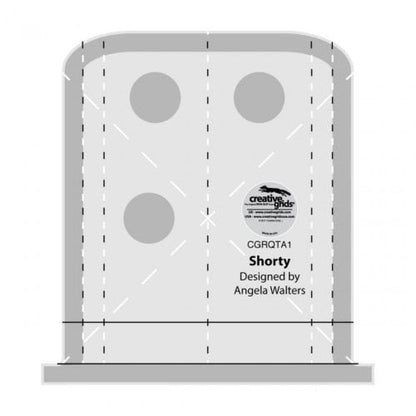 Shorty Machine Quilting Ruler