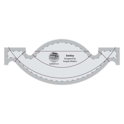 image of Smiley Machine Quilting Ruler