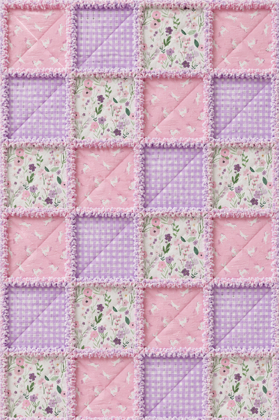 Snuggles & Sparkles Rag Quilt Kit