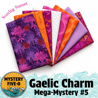 Mystery Five-0 Mega Mystery Gaelic Charm Soaring Sunset