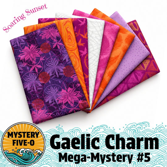 Mystery Five-0 Mega Mystery Gaelic Charm Soaring Sunset