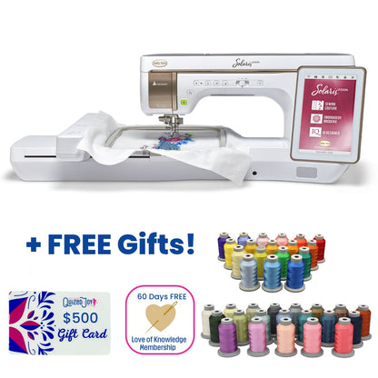 Baby Lock Solaris Vision Sewing & Embroidery Machine- Open Box