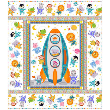 Space Buddies Panel Quilt Kit