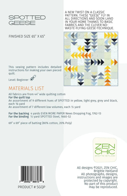 My Next Quilt Class: Flying (Spotted) Geese - image 2 - quilting class kit and supplies