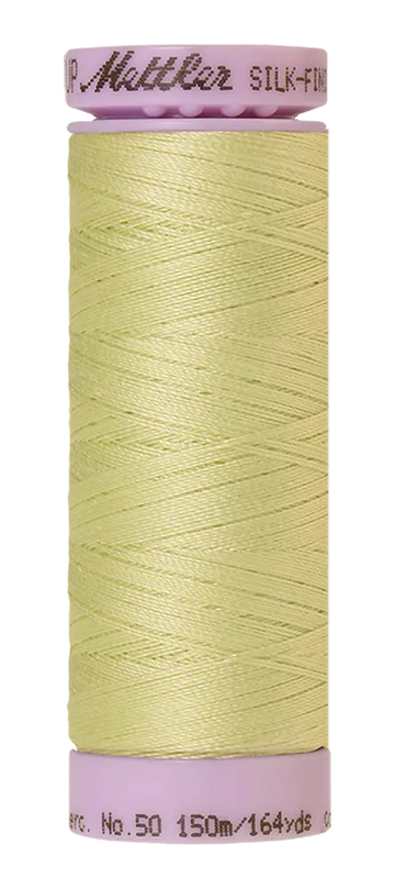 Mettler Cotton Silk Finish 50wt 150m Spring Green