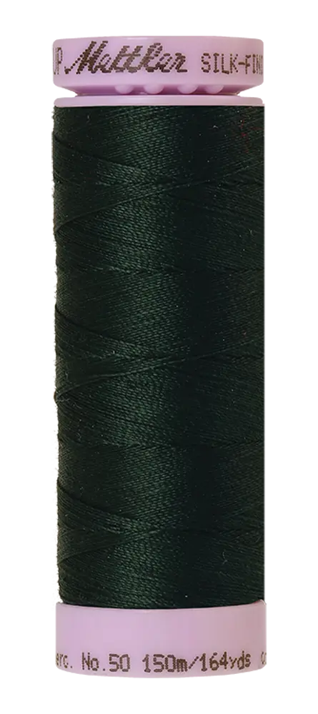 Mettler Cotton Silk Finish 50wt 150m Spruce Forest