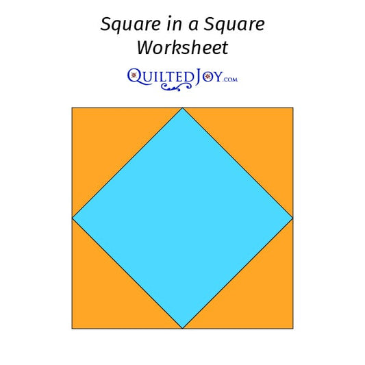 Square in a Square Worksheet