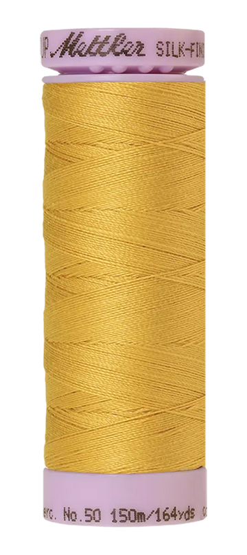 Mettler Cotton Silk Finish 50wt 150m Star Gold