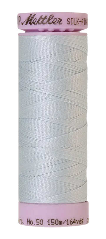 Mettler Cotton Silk Finish 50wt 150m Starlight Blue