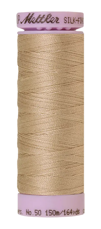 Mettler Cotton Silk Finish 50wt Straw