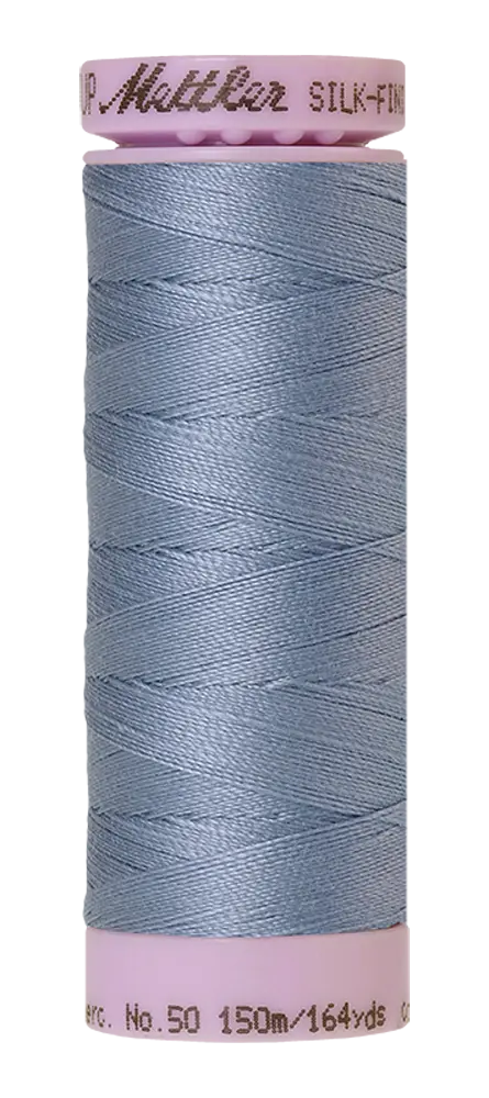 Mettler Cotton Silk Finish 50wt 150m Summer Sky