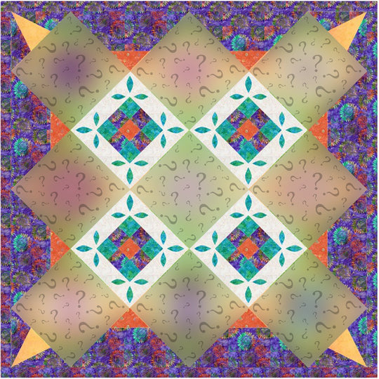 Quilt Fairy Frolic Summer Sorbet Batik Quilt Kit