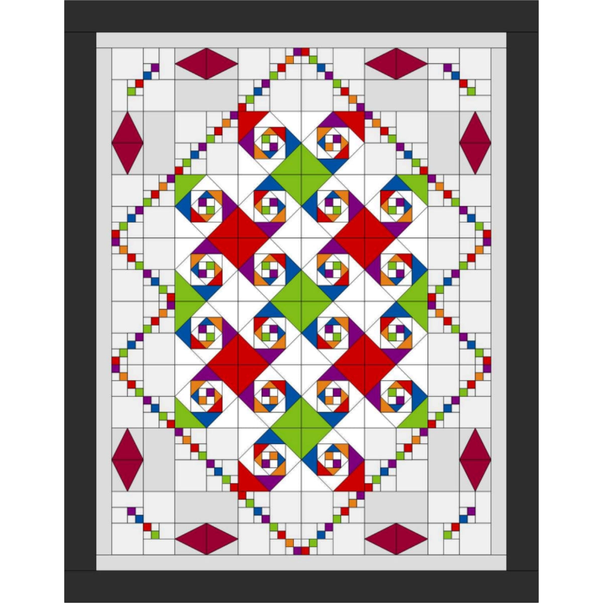 Surfs Up Hang Ten Mystery Five-0 quilt pattern