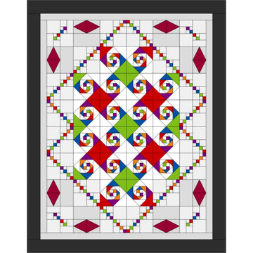 Surfs Up Hang Ten Mystery Five-0 quilt pattern