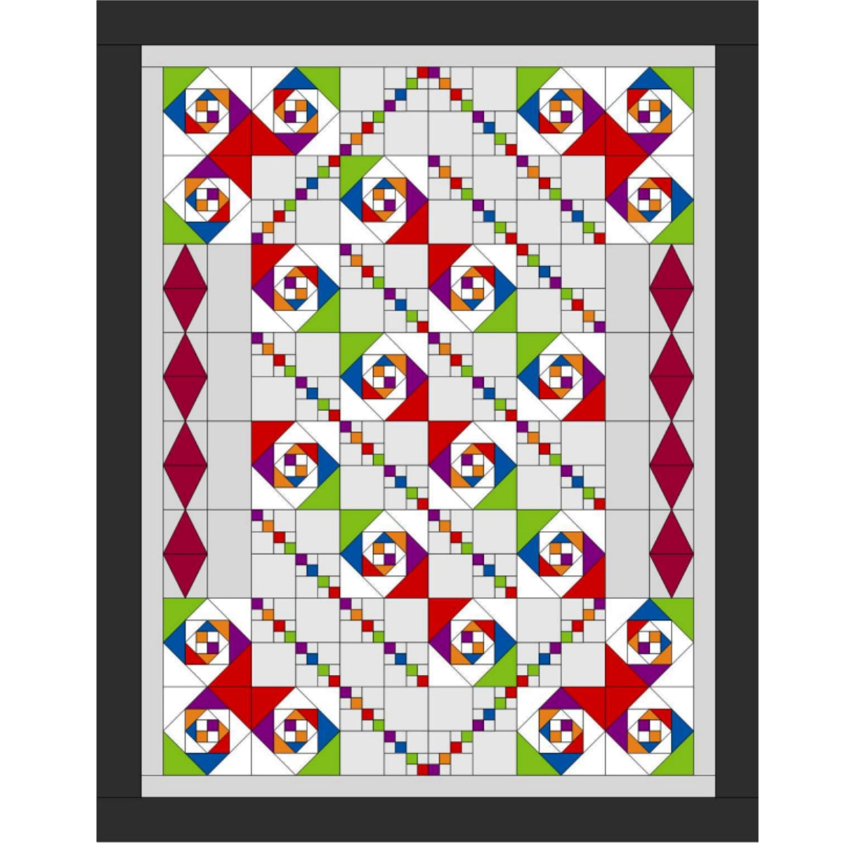 Surfs Up Riptide Mystery Five-0 quilt pattern