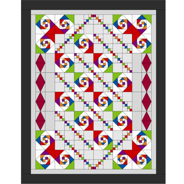 Surfs Up Riptide Mystery Five-0 quilt pattern