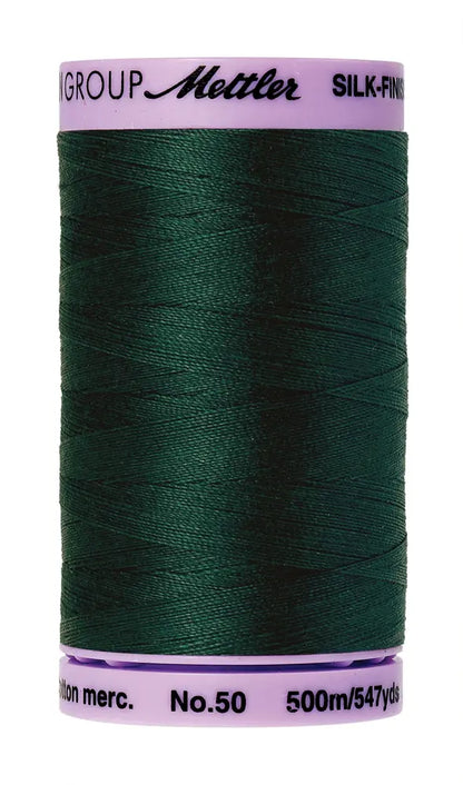 Mettler Cotton Silk Finish 50wt 500m Swamp