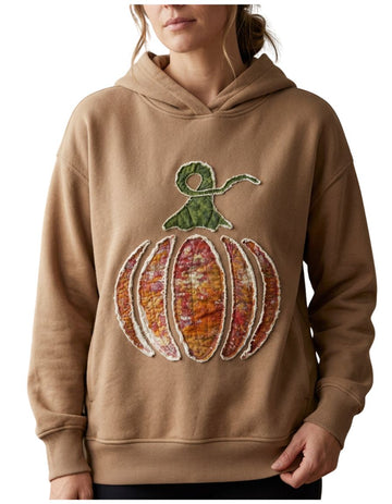 Pumpkin Applique Sweatshirt Class fall sewing tutorial promotional image