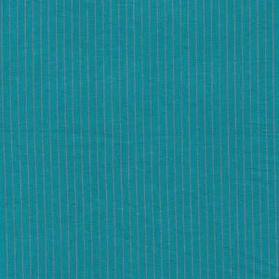 Premium Yarn Dyes Pinstripe Teal/Pink Fabric Yardage
