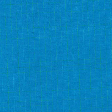Premium Yarn Dyes Linear Plaid Turquoise Fabric Yardage