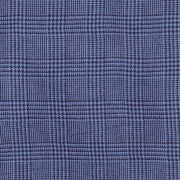 Premium Yarn Dyes Houndstooth Plaid Blue/Denim Fabric Yardage
