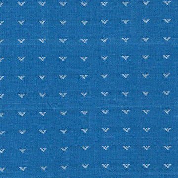 Premium Yarn Dyes Dobby/Arrow Blue/Light Blue Fabric Yardage