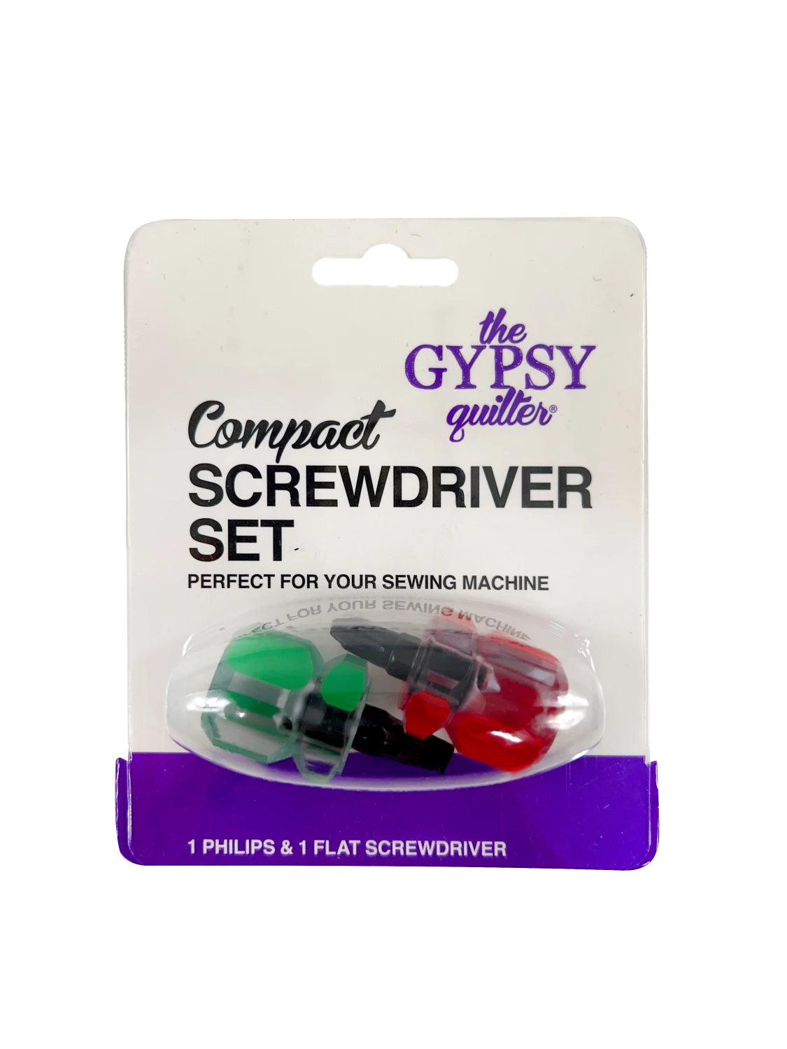 Gypsy Quilter screwdriver set individual screwdriver detail