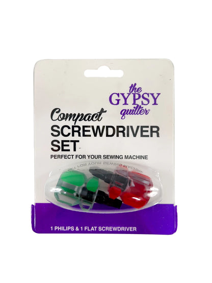 Gypsy Quilter screwdriver set individual screwdriver detail