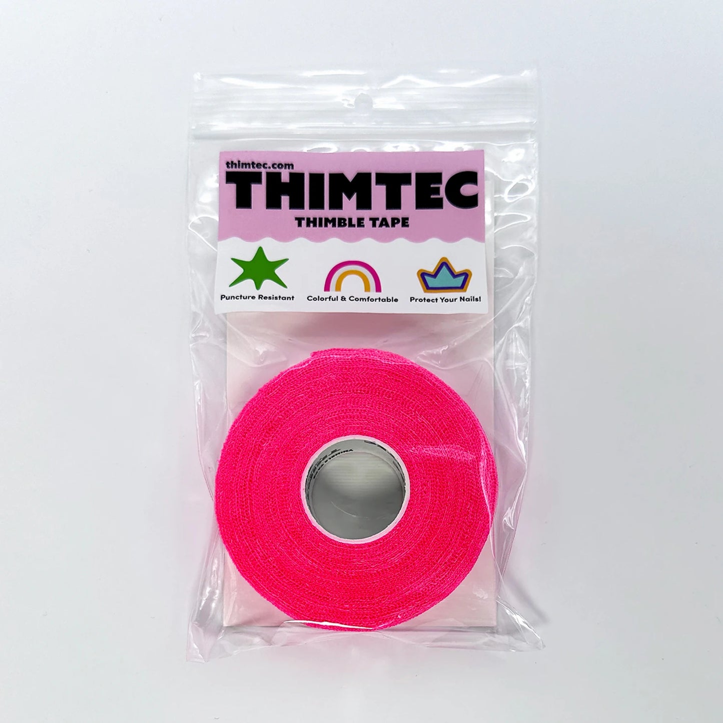 Thimtec Thimble Tape Neon Flamingo