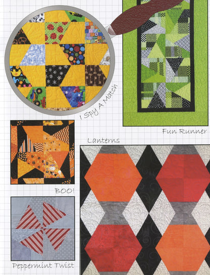 Crazy for More additional scrap quilt project with vibrant mixed fabric collection
