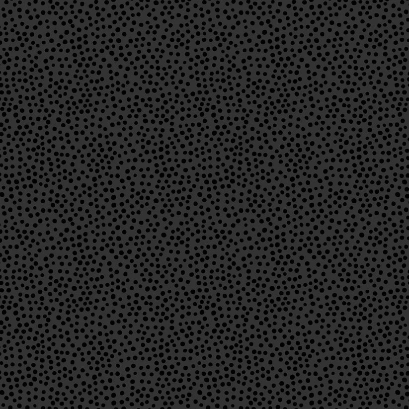 Tiny Tonals black on black Spots tonal fabric yardage