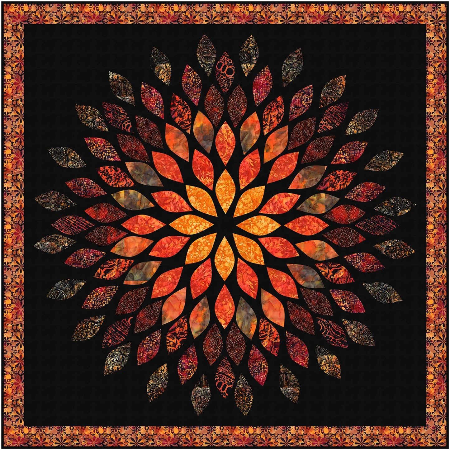 Mums the Word Quilt Pattern - image 3 - quilting pattern with step-by-step instructions