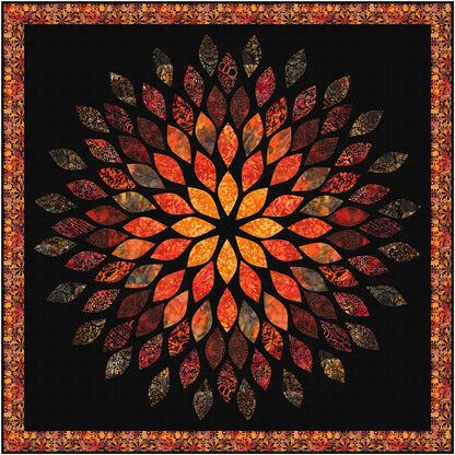 Mums the Word Quilt Pattern - image 3 - quilting pattern with step-by-step instructions