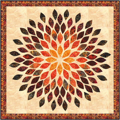 Mums the Word Quilt Pattern - image 4 - quilting pattern with step-by-step instructions