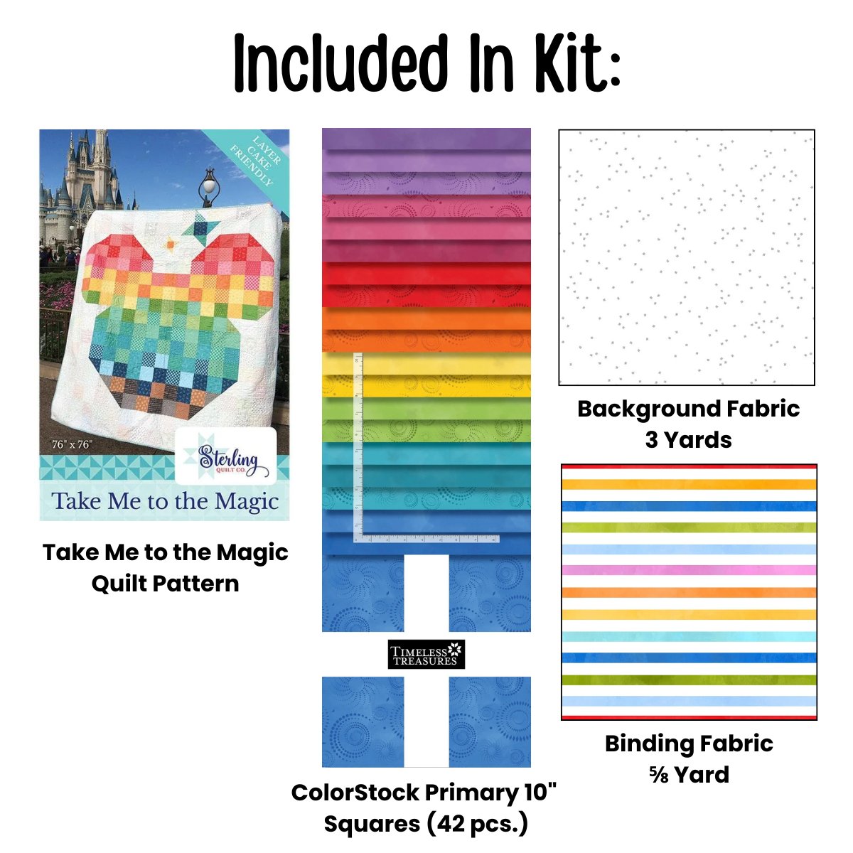 Take Me to the Magic Quilt Kit