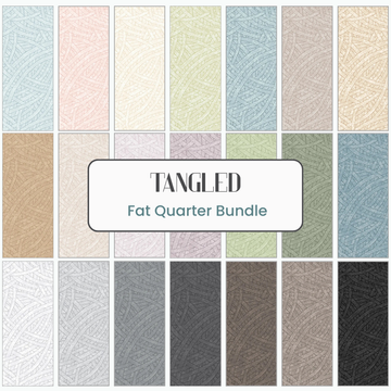 Tangled Fat Quarter Bundle - PRESALE - fat quarter quilt fabric cut