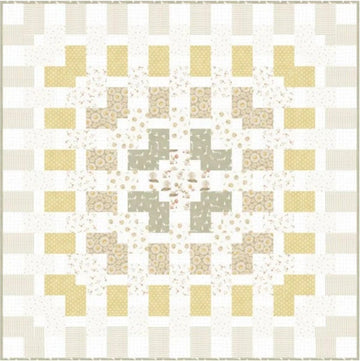 Geo Weaver Quilt Kit - complete quilt kit with fabric and instructions