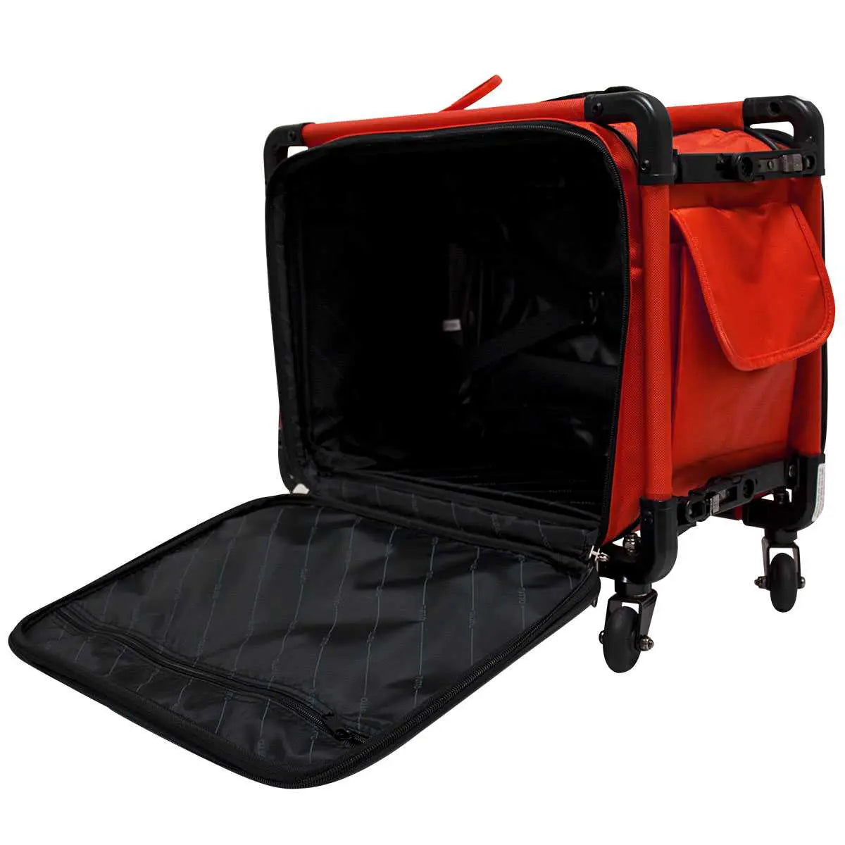 Tutto 17" Carry-On Small Machine Case on Wheels Cherry