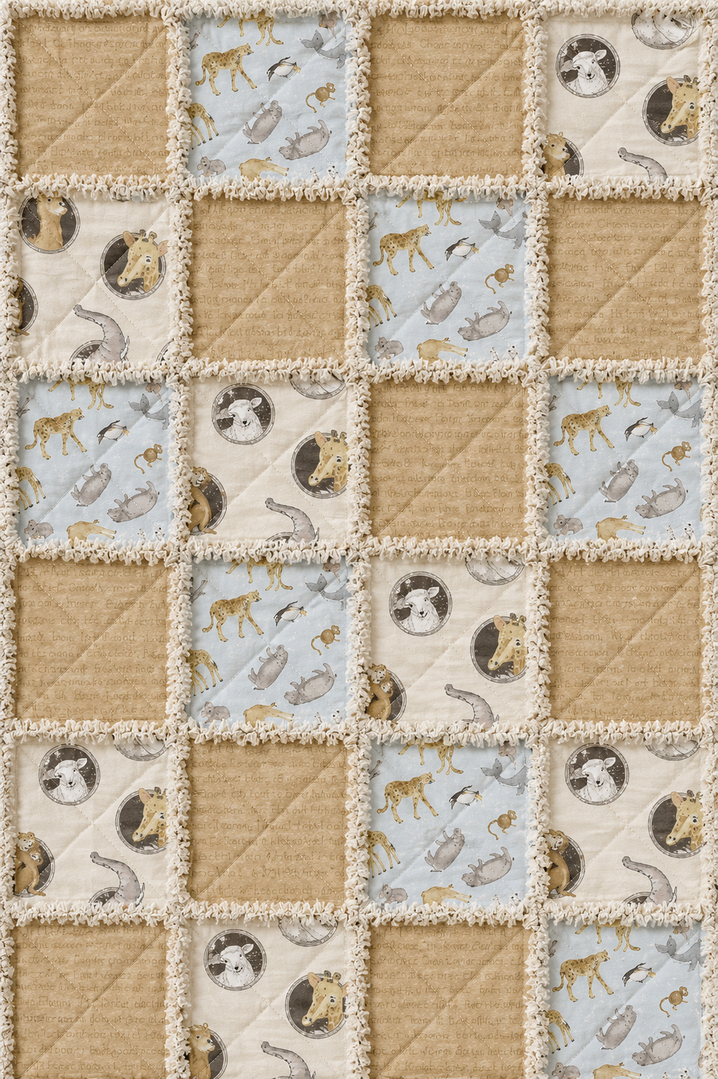 Two by Two Rag Quilt Kit