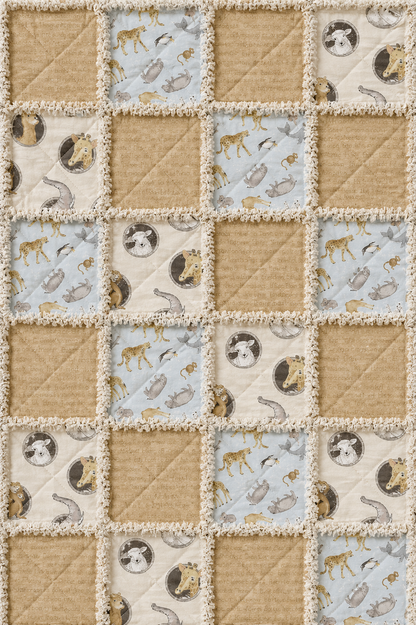 Two by Two Rag Quilt Kit