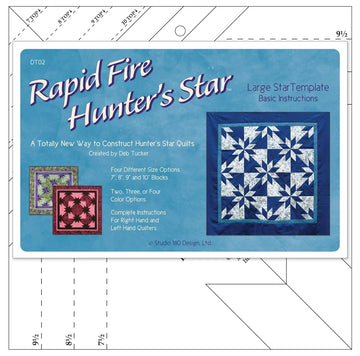 Rapid Fire Hunter's Star Large Template