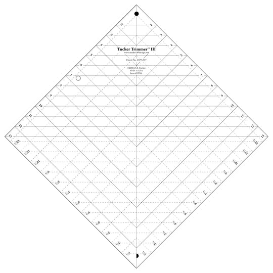 Tucker Trimmer III Ruler