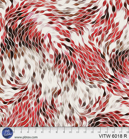 Vitality Red 108" Wide Quilt Backing Fabric