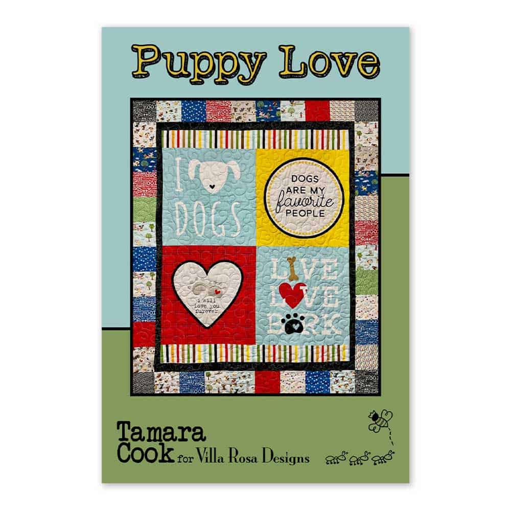 Puppy Love pattern from Vila Rosa