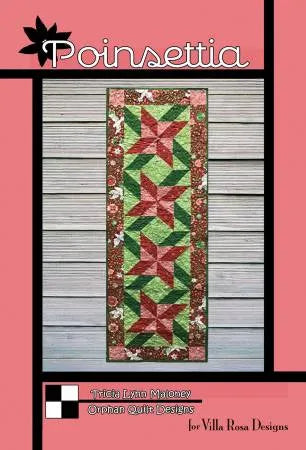 Poinsettia by Orphan Quilt Designs - quilting supply from Quilted Joy
