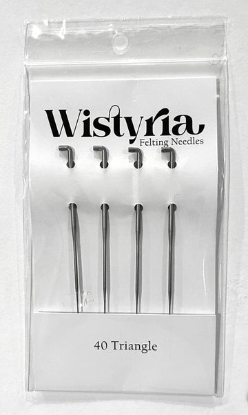 Felting Needles #40 Triangle Point 4 ct