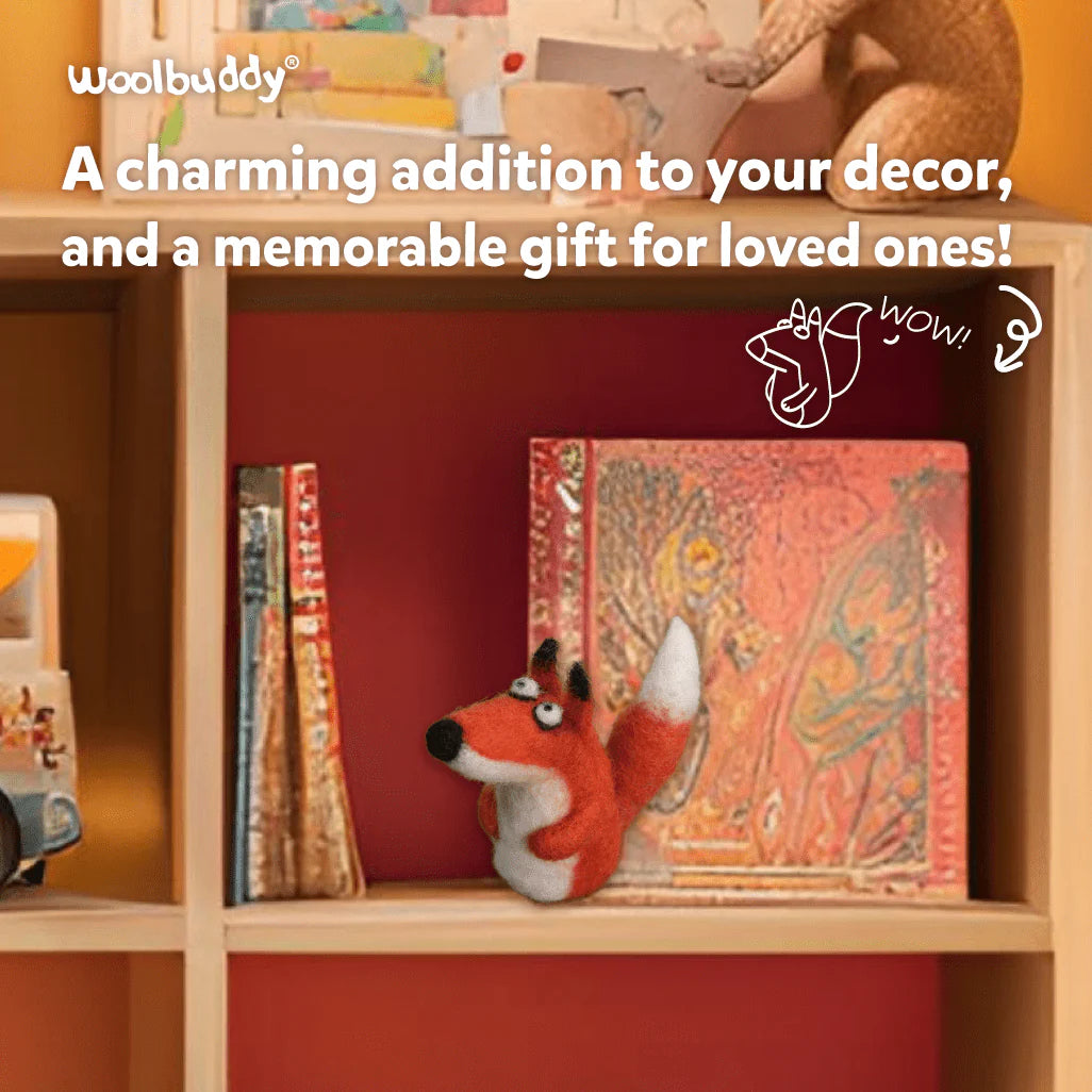 Fox DIY Needle Felting Kit
