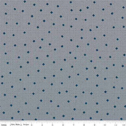Serenity Blues Gemstones Ombre Navy 108″ Wide Quilt Backing Fabric