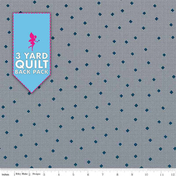 Serenity Blues Gemstones Ombre Navy 108″ Wide Quilt Backing Fabric 3 Yard Quilt Back Pack