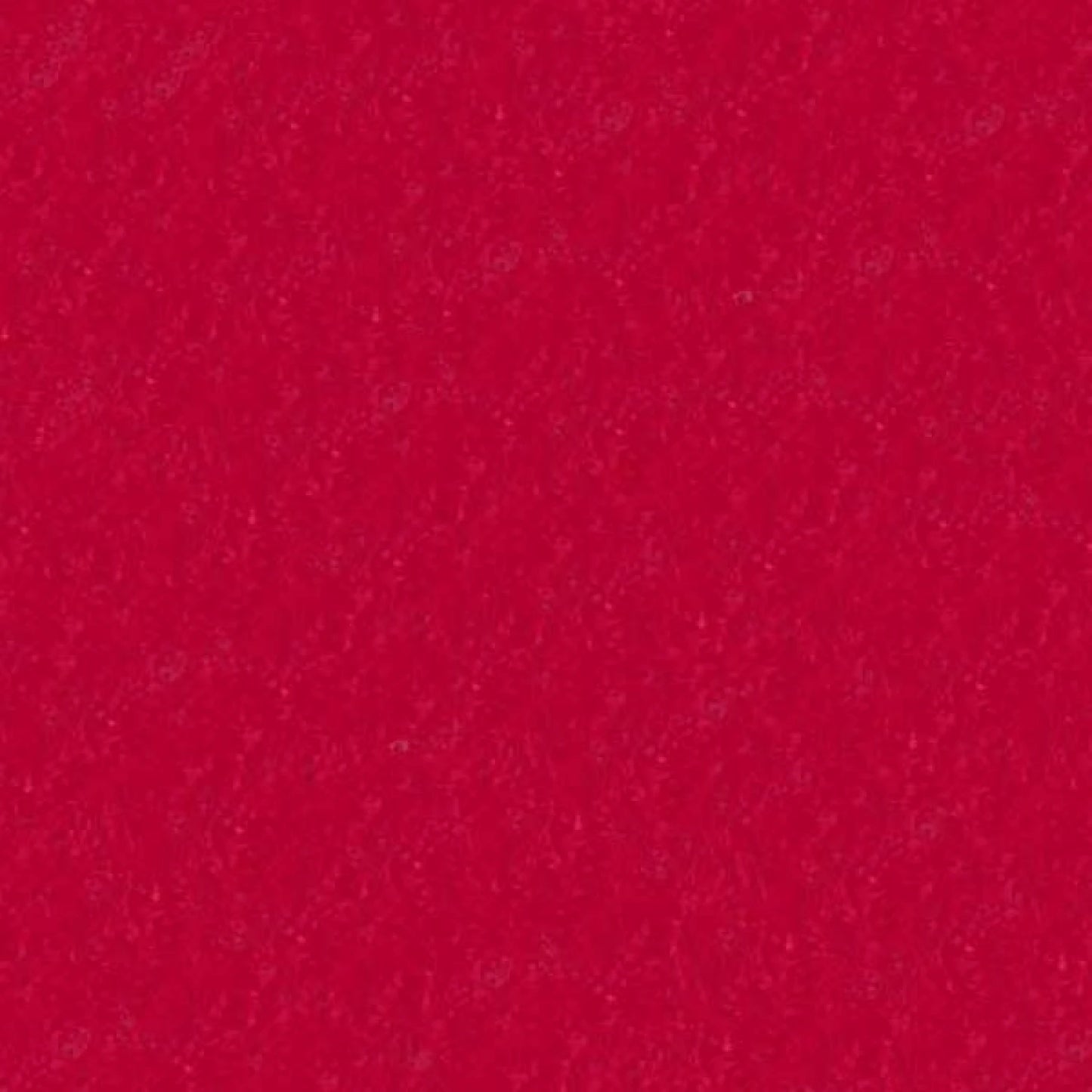 A close-up of Wool Red Felt Yardage shows its vibrant solid red color and textured, grainy premium wool surface, adding depth and richness to the material.